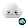 Animation Lankybox Kawaii Luminous Plush Toy Fox Square Box Stone Filled Soft