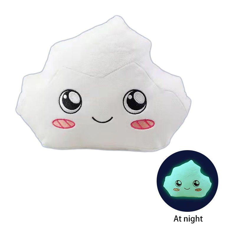 Animation Lankybox Kawaii Luminous Plush Toy Fox Square Box Stone Filled Soft
