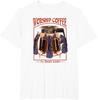 Worship Coffee The Dark Lord Retro Dark Humor TShirt New SpringSummer Arrivals Regular Fit Casual