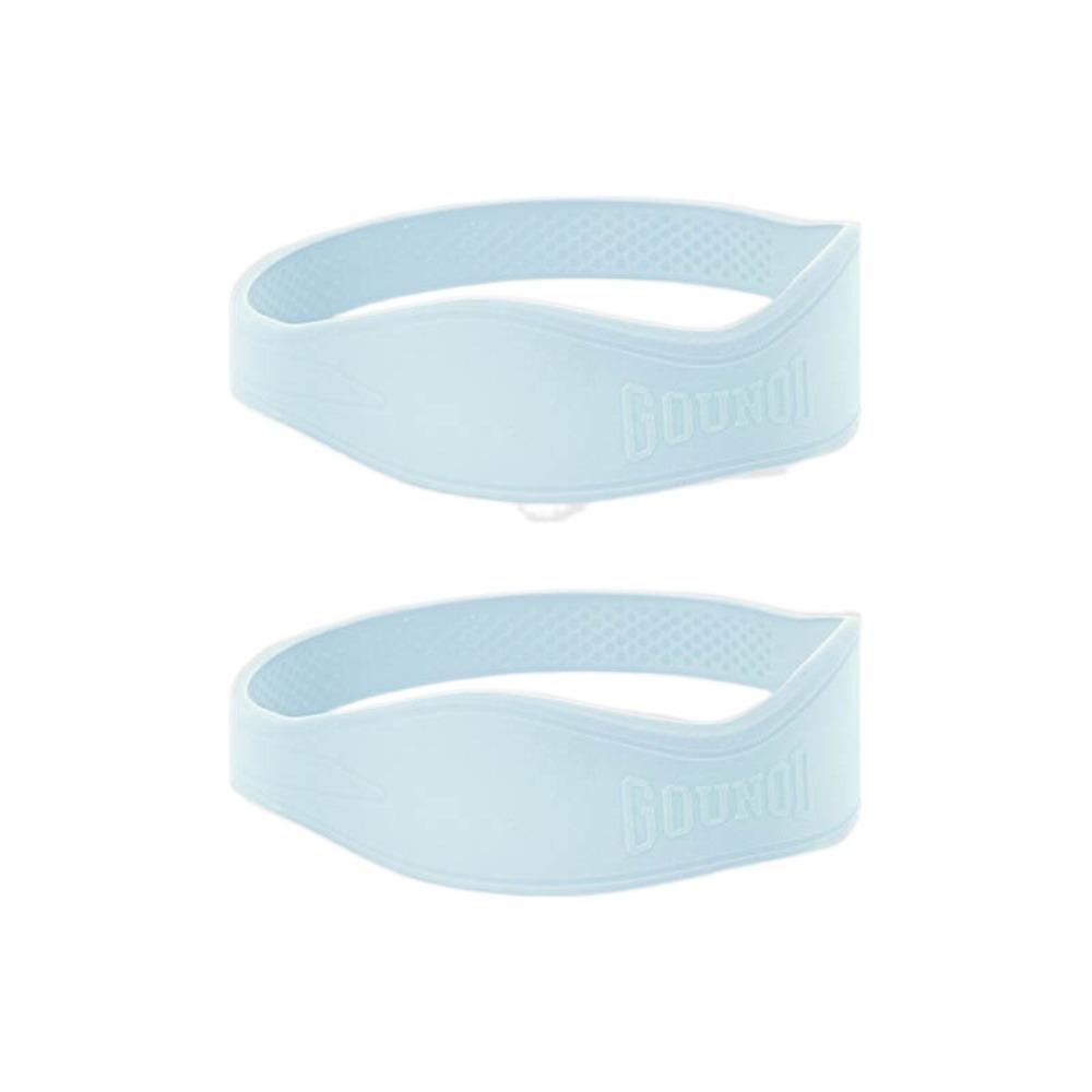 

1Pair Silicone Band Knee Support Brace Supportive Design Patellar Ring Patellar Strap Gym Workout синий