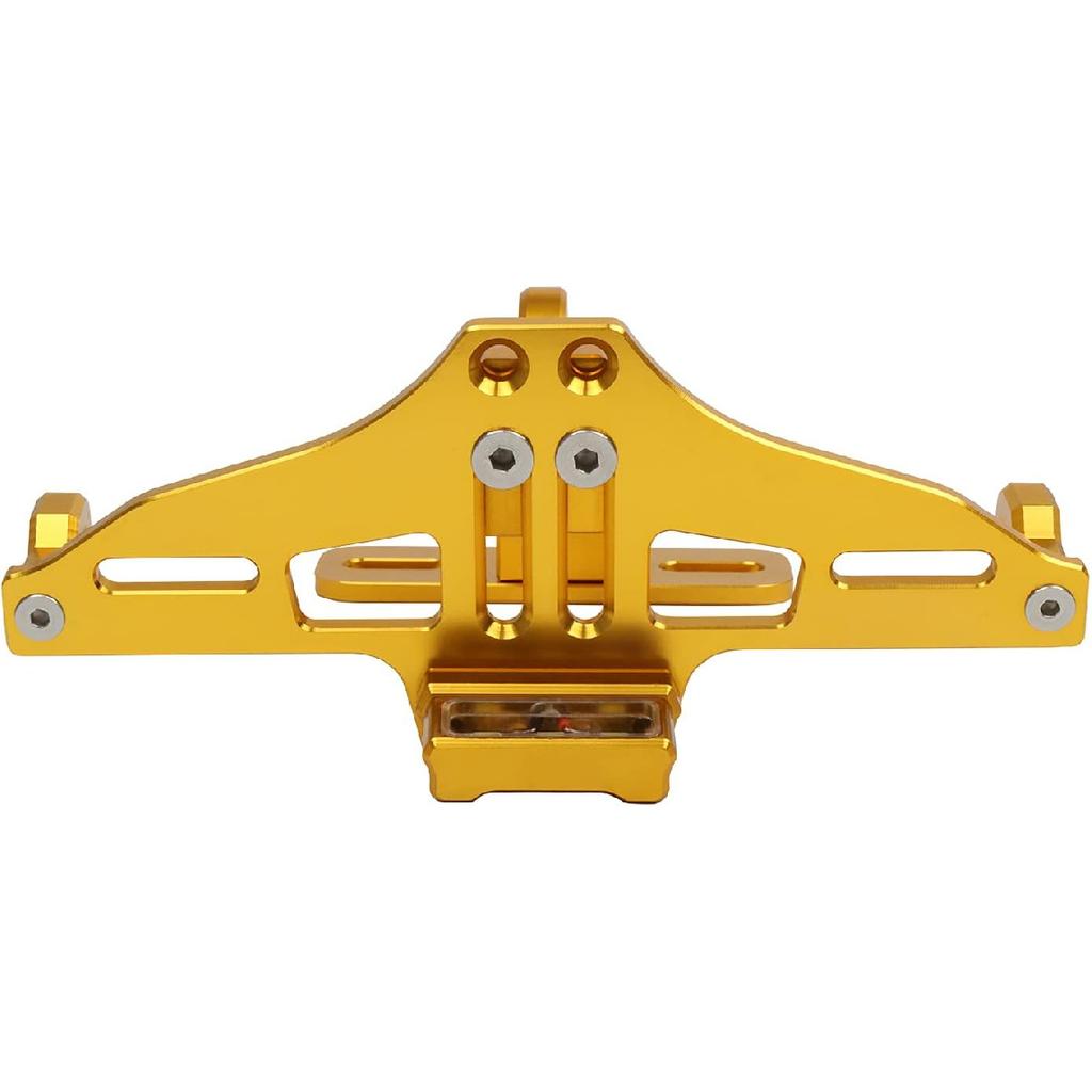 Worldmotop Motorcycle License Plate Bracket Fender Eliminator Kit Universal Replacement For Yamaha Kawasaki Honda Ducati Suzuki BMW Adjustable Light