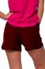 Women's Comfortable SHORTS MORAJ Sports Shorts S/M Wine Red