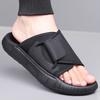 Men's slippers summer fashion casual wear comfortable soft-soled youth outdoor dual-purpose beach shoes