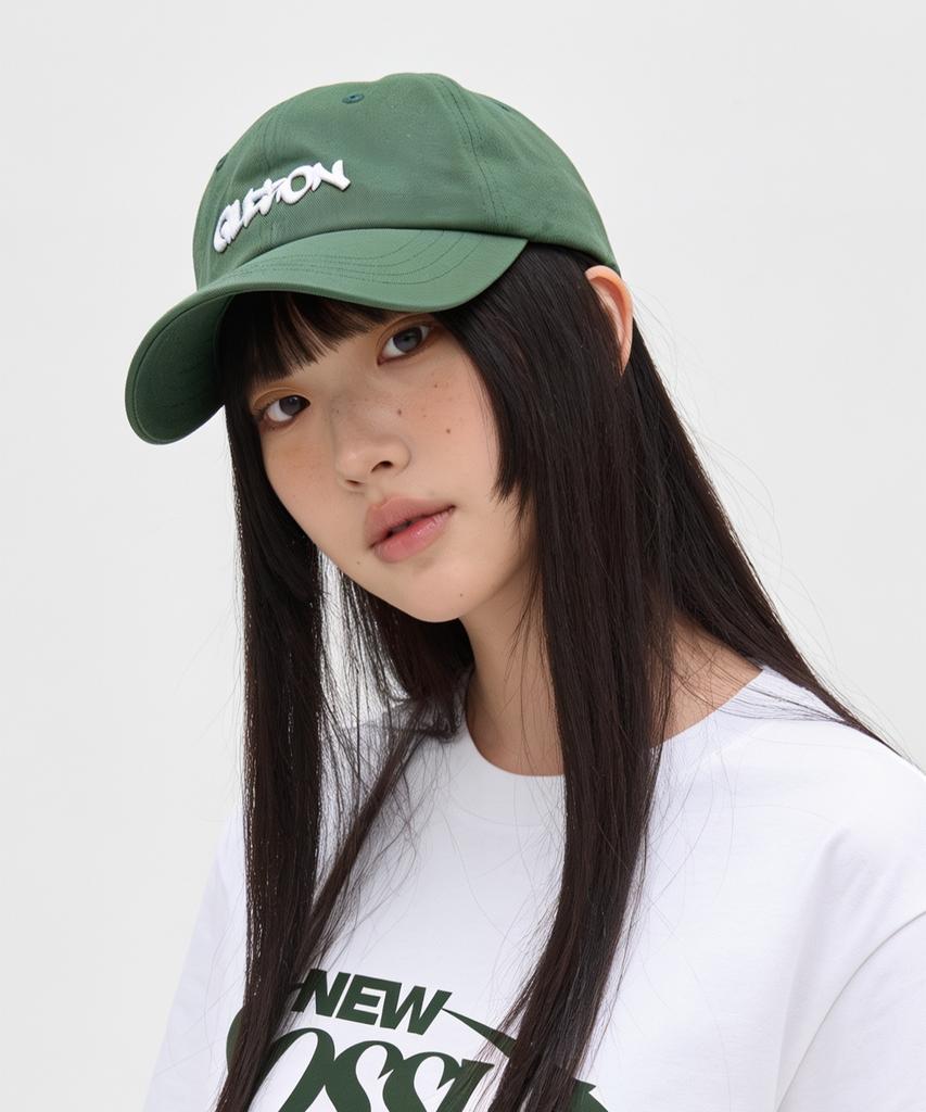 QUTON Basic Logo Ball Cap_Green