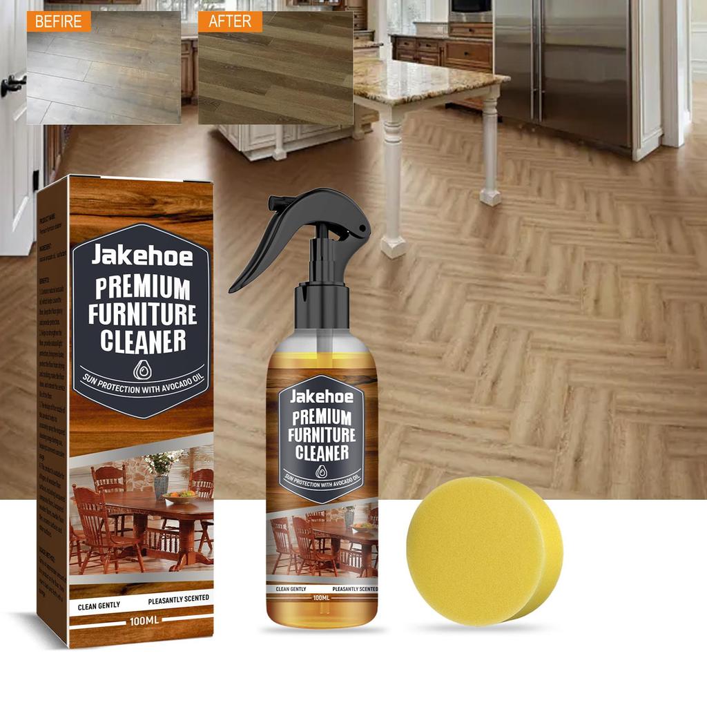 Detergente per Pavimenti Lucidante per Mobili Spray Pulizia Pavimenti in Legno Manutenzione Tavolo in Legno Lucido Resistente all'Usura Agenti Multiuso