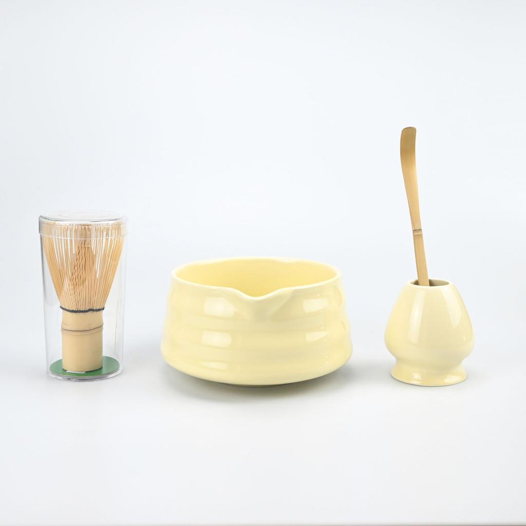 4/5PCS Japanese Matcha Tea Set Whisk Stand Tea Ceremony Matcha Bowl Grinder Brushes Tea Tools Holder Tea-making Tea- Accessories