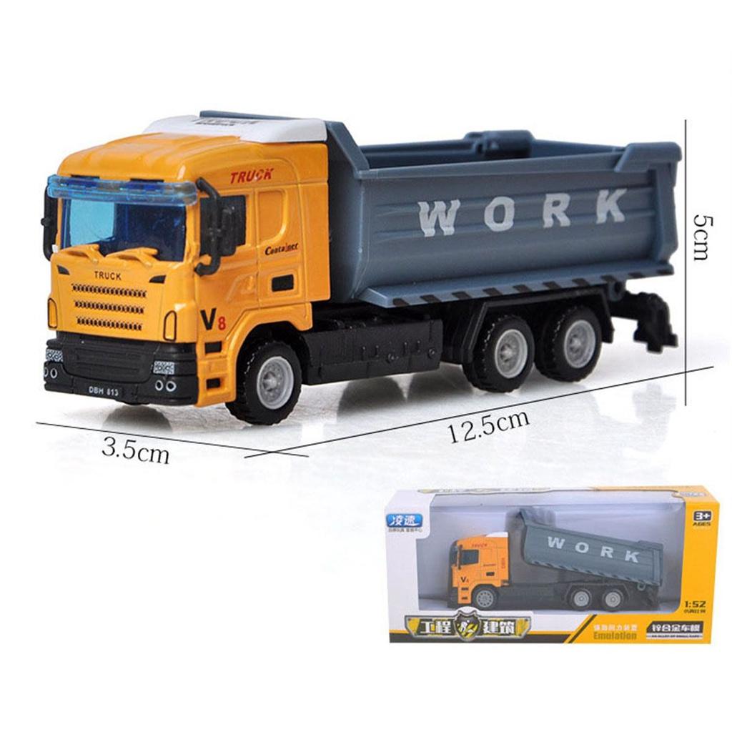 Classic 164 Scale Construction Vehicle Model With Premium Alloy And Plastic Materials