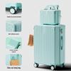 Durable Silent Wheel Trolley Case: Mother & Son Travel Suitcase with Combination Lock