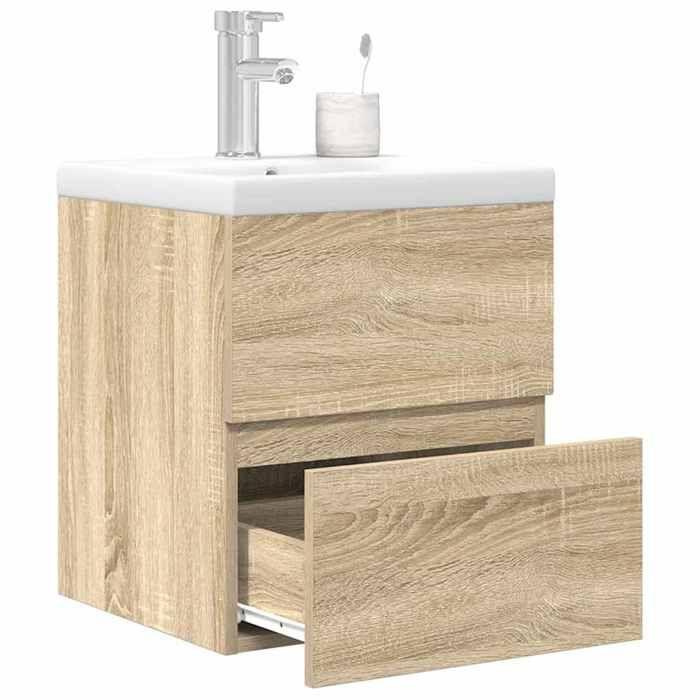 VidaXL Ensemble De Meubles De Salle De Bain 2 Pcs Chêne Sonoma 3325038