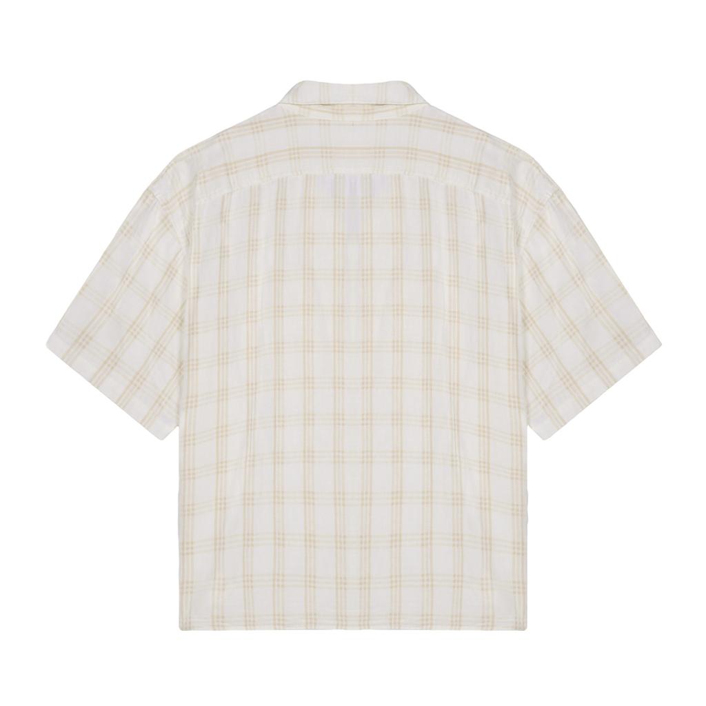 Levis Loose Comfortable Soft Breathable Checkered Short Sleeve Shirt Men shirts 008F6-0000