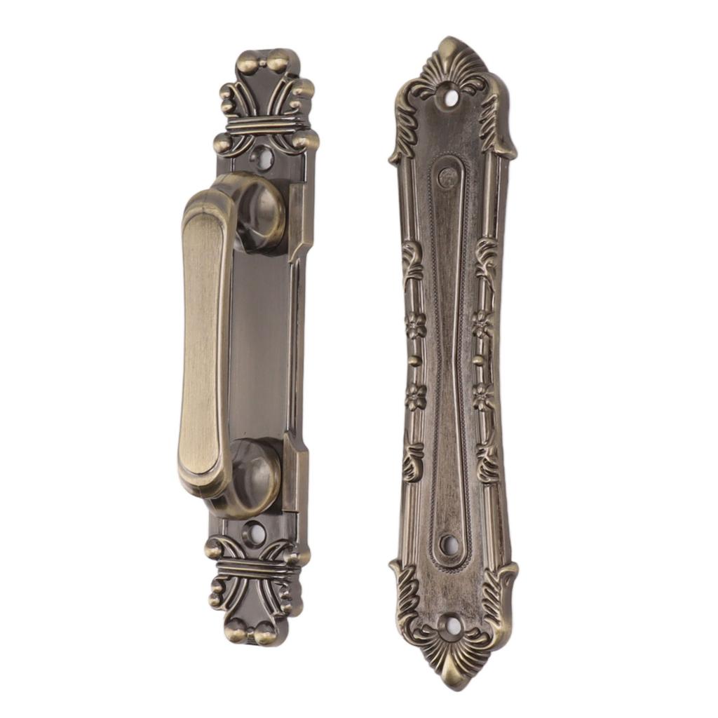 Barn Door Handle Iron Rust Prevention Farmhouse Pulling Handles for Cabinets Closets Drawers Doors Wardrobes Antique
