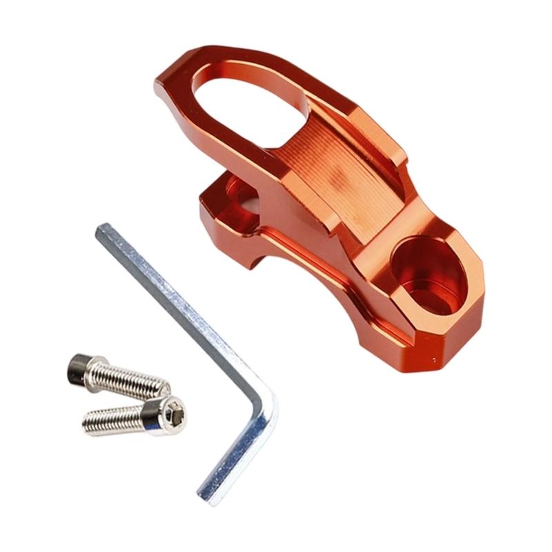 Motorcycle Helmets Hook Clamp Aluminum Handlebar Mounted Helmets Holder Hanger Hook Scooter Modified Accessories