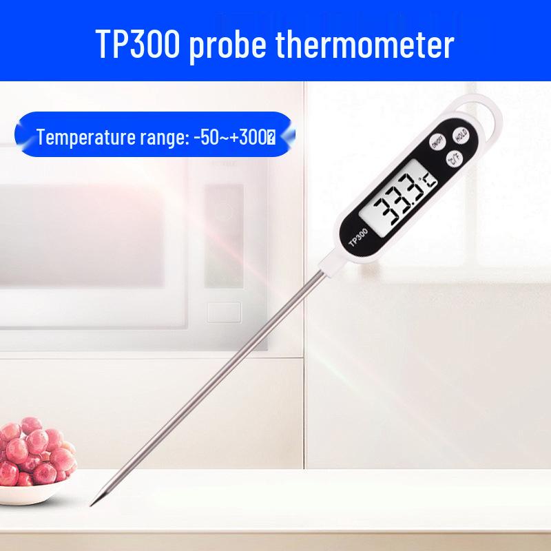 Baking & Cooking Thermometer: Industrial-Grade for Food, Water, Oil, Milk & More