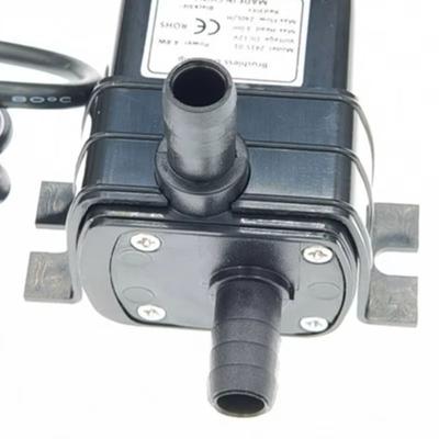 1Pcs DC12V 4.8W Water Pump Brushless Motor 240L/H Flow Rate Mini Pump Water Filter Waterproof Diving Pump for Fish Tank Fountain