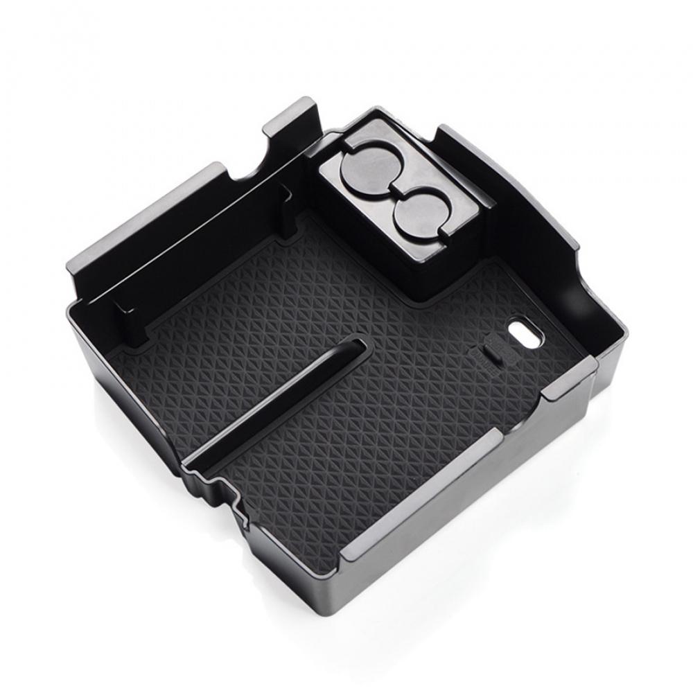 In-Car Storage Armrest For Jeep Wrangler Jl Gladiator Jt 2018-2021 Black