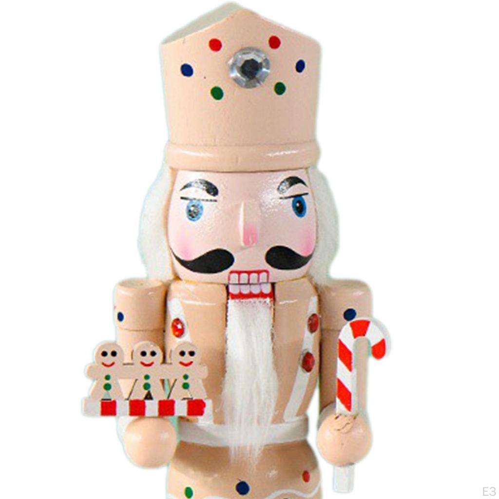 Festive Wooden Nutcracker Statue - 84'' Inch Christmas Decor for Tabletop or Gift