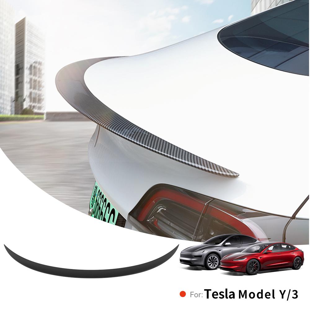YZ For Tesla Model Y Juniper 3 Highland 1.2M Spoiler Rear Trunk Air Spoiler Original Car ABS /Carbon Fiber Car Accessories 2025