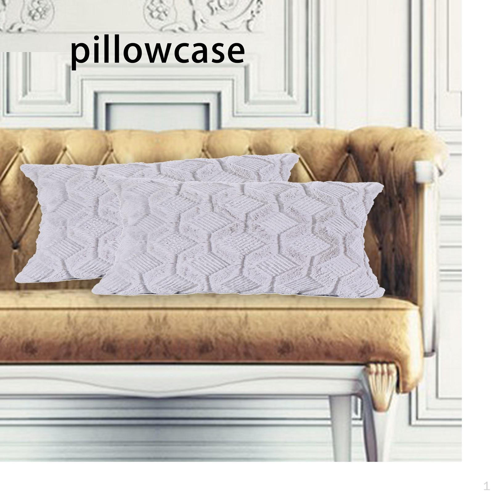 

Comfortable Throw Cover Cushion Gifts Light Grey 30x50cm