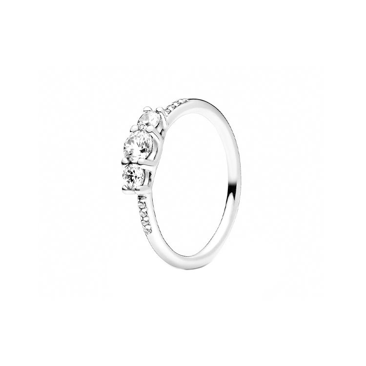 Pandora Fairy Tale Light 925 Silver Ring Women rings 196242CZ Box,52