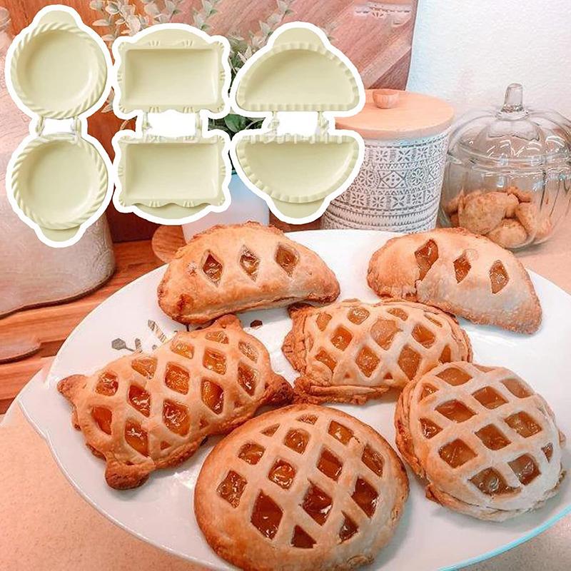 Three-Piece Hand Pie Mold Set, Ideal for Autumn Cottage Pie DIY Baking