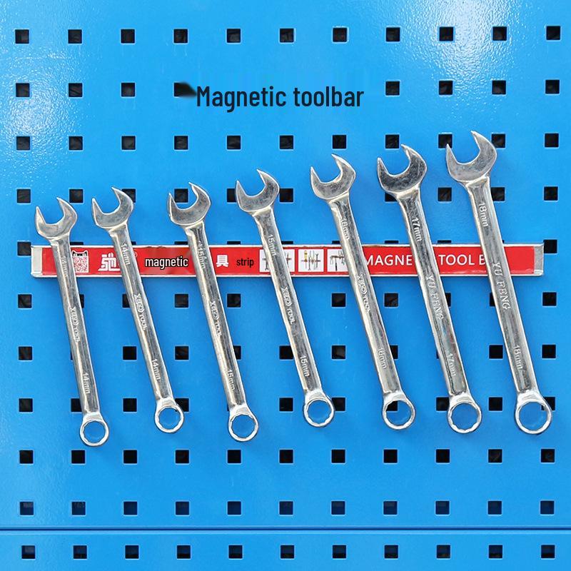 Chitu Magnetic Tool Bar: Strong Self-Adhesive Tool Storage Rack with Hooks