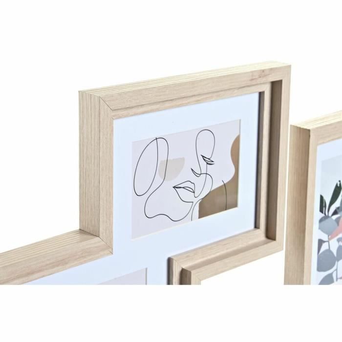 Cadre photo mural - Urban - 40x50 cm - Bois MDF - Verre naturel - Multicouleur
