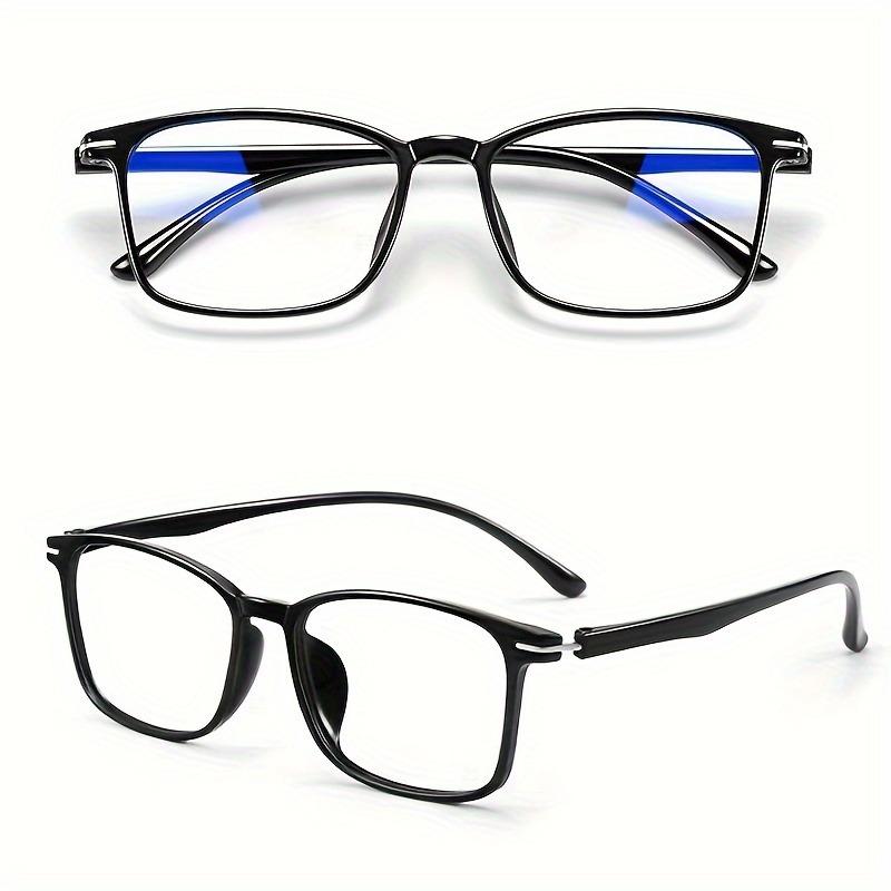 2 Pairs of Fashionable Business Lightweight Glasses Designed for Both Men and Women Ideal Gifts for Parents