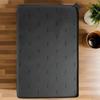 Pet Feeding Mat Kitten Food Pad 23.6 X 15.7 Inch Silicone Non-Slip Foldable Fast Drying Anti-Spill Pet Feeding Pad For Dogs Cats
