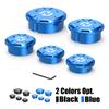 Motorcycle Frame Hole Plug Covers for Suzuki DR650S DR650SE 1996-2022 2023 2024 DR650 S/SE Frame Holes Plugs Swingarm Pivot Caps