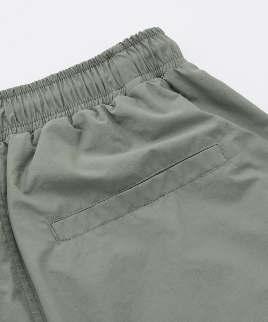 FRIZMWORKS Crispy Nylon Two Tuck Pants _ Sage Green