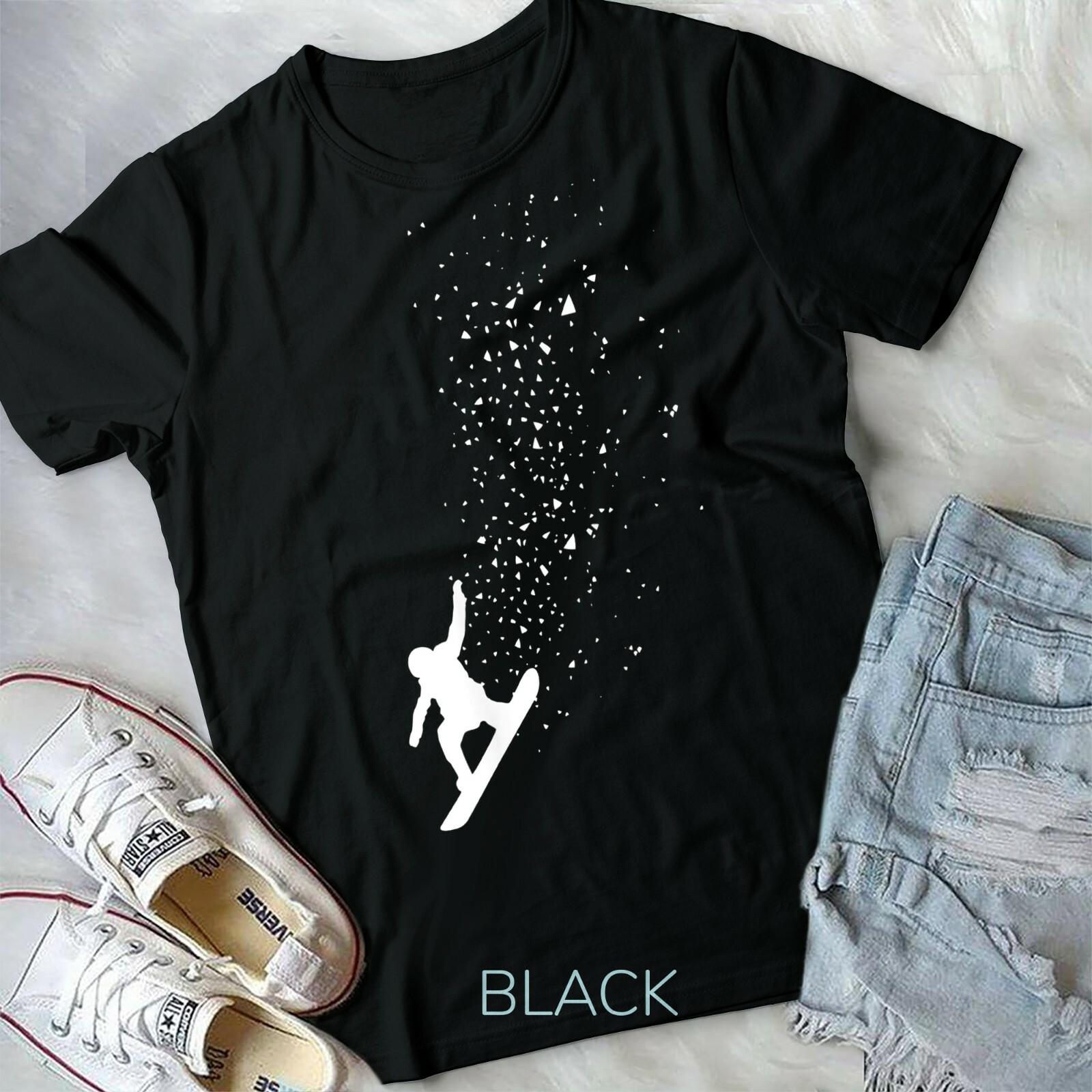 Snowboard Freestyle Snowboarding Snowboarder Gift Unisex Form T-shirt L