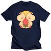 Neue Sommer-T-Shirts Herren Kawaii Eichhörnchen T-Shirt Lustig Erwachsene Herren O-Ausschnitt Kurzarm T-Shirts Männlich T-Shirt Homme Oberteile