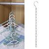 14-Hook Clothes Hanging Chain 50cm for Closet Organization and Saving Garment Storage