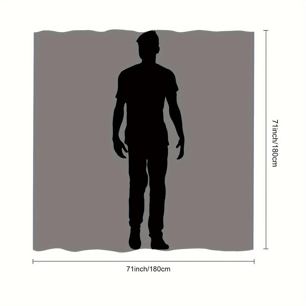 1/4 Pcs - Funny Blue Skull Shower Curtain Set, Non-Slip Bathroom Floor Mat, Toilet U-Shaped Mat, Cover Mat, Home Decor Gift