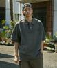 MINIMALPROJECT Minimal Pigment Short Sleeve Collared T-Shirt Mkt104 [Dark Gray]