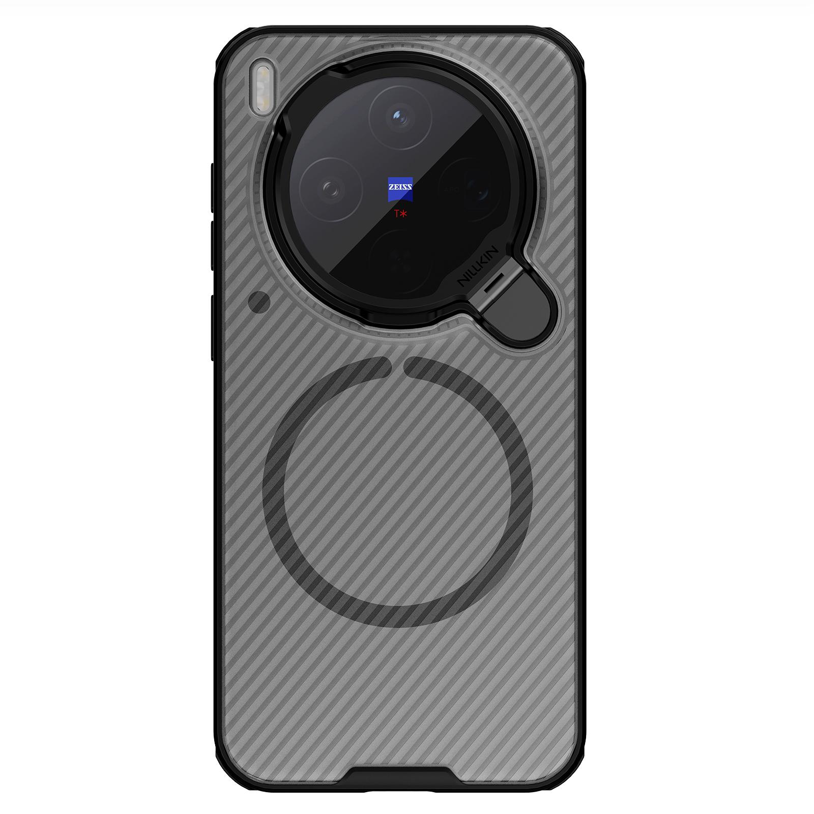 

Для Vivo X300 Pro Чехол для телефона Nillkin CamShield Prop Магнитная Прозрачная версия Жесткий ПК+ТПУ Оболочка Ударопрочная Задняя крышка Vivo X300 Pro прозрачный черный