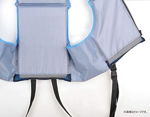 Captain Stag (CAPTAIN STAG) Floating Vest with Reflective Tape, Adult, Yellow, HULA US-3008