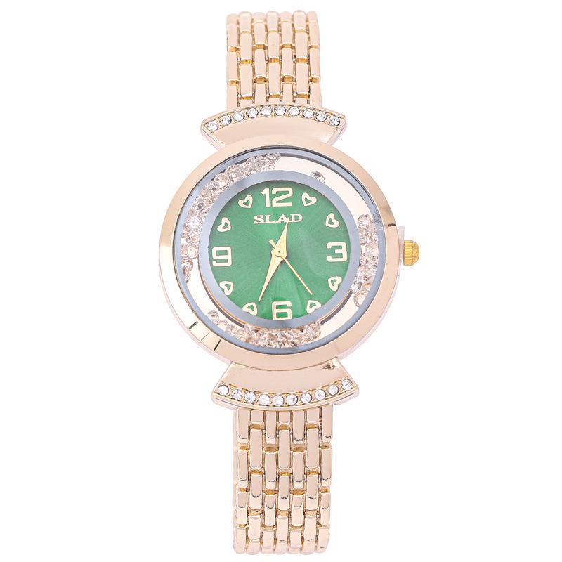 

Fashion Diamond-Encrusted Women S Watch Creative Versatile Quartz Watch Women S Light Luxury High-End Women S Bracelet Watch