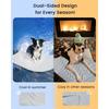 Pet Cooling Bed Large Cats Bed Cats Dog Sleep Bed Indoor Pad Cats for Indoor Home and Travel Washable Bed