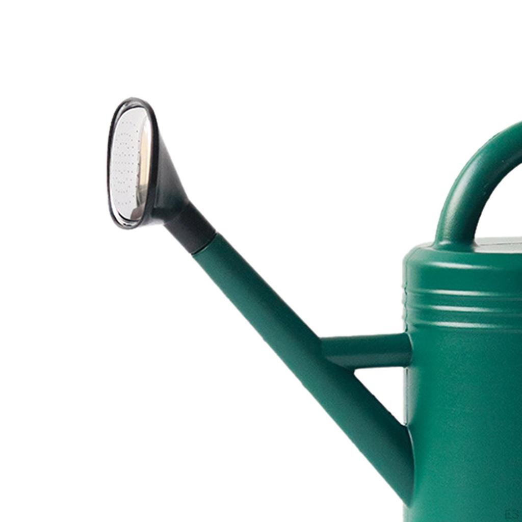 Plastic Watering Can with Mouth High Capacity Portable Sprinkler Head Vintage Gardening Tools for