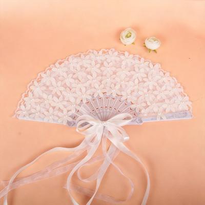 Lace Wedding Fan Bridal Handheld Fan Western Style Creative Decoration Bride Wedding Accessories Home Decor Gift for Wedding
