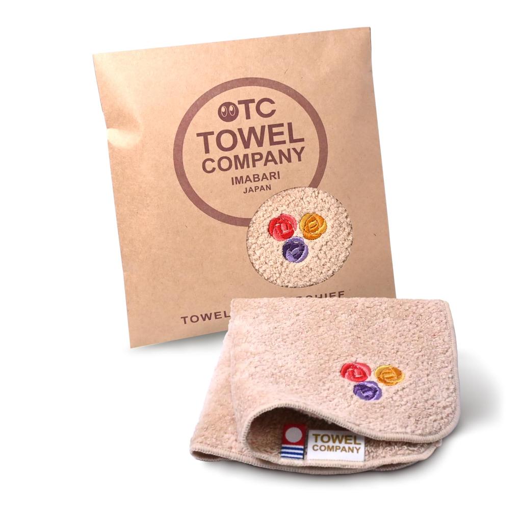 TOWEL COMPANY Imabari Havlu Mendil [13 Çeşit] 22x22cm Hediye Nakışlı Çiçekli Botanik Bahçesi