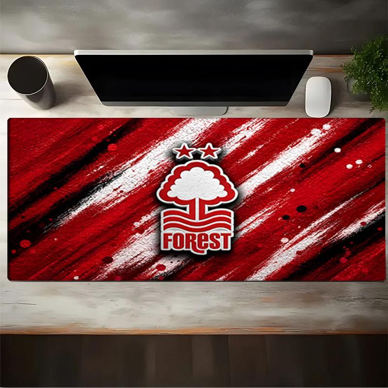 Forest Club Emblem Mouse pad, Gaming Mouse Pad, keyboard pad, Desk Decor for computer notebook Fan Gift Birthday Gift
