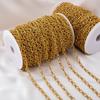 No Fade 2M 1M 0.5M Stainless Steel Twisted Circular Link Chain Thick Grinding Chains for DIY Necklaces Bracelets Jewelry Making