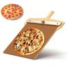 16" Bamboo Pizza Stone Extra Large Serving Board for 12-14" Pizzas Heat-Resistant