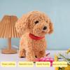 Touch-Sensitive Interactive Plush Dog Realistic Touch Sensing Plush Dog Licking/Talking Puppy Leash Control Pet Toy Gift
