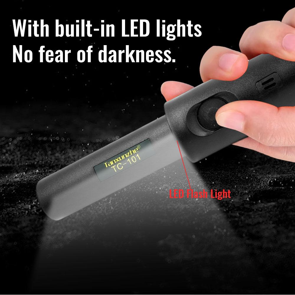 Detector de metale de înaltă sensibilitate, de mână, Pointer GP, Detector portabil, Impermeabil, Căutare de comori, Pentru localizarea monedelor de argint și a aurului