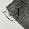 Hip-hop Personality Stars Pendant Multi-layer Tassel Chain Double Pins Brooches for Men Women Punk Fashion Dual-purpose Jewelry