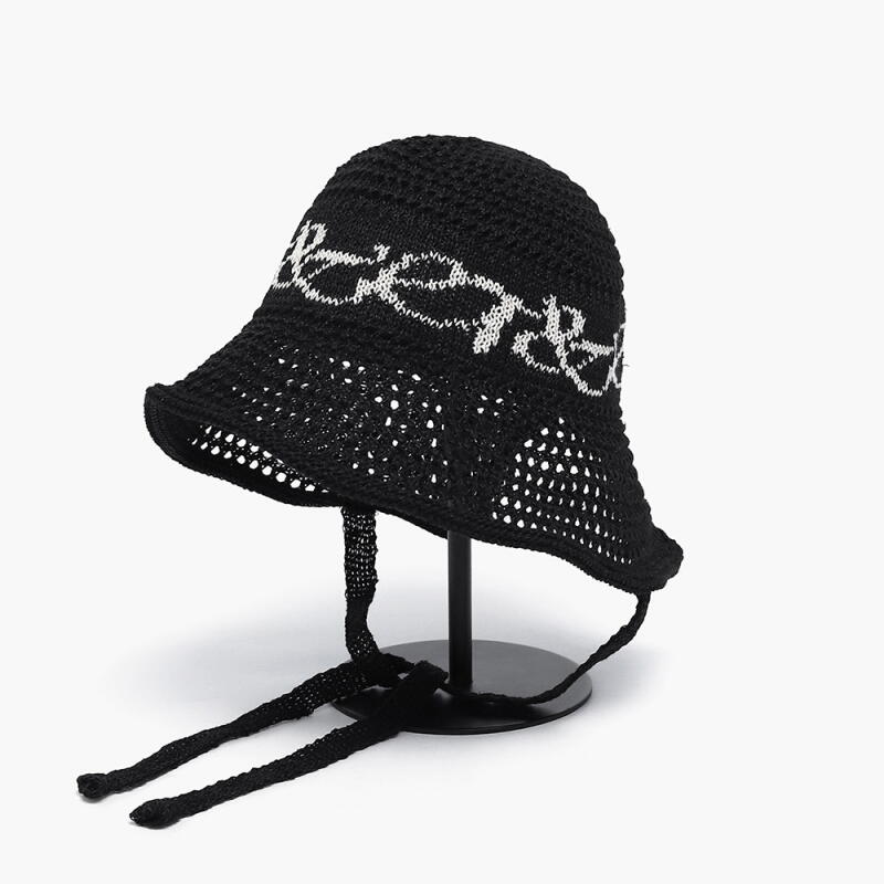 

Women s Summer Travel Lettering Wire Brim Bucket Hat white