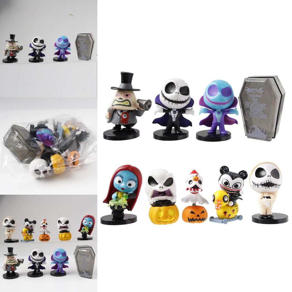 The Nightmare Before Christmas Jack Skellington Character Model With Base Collectors Edition For Holiday Decor